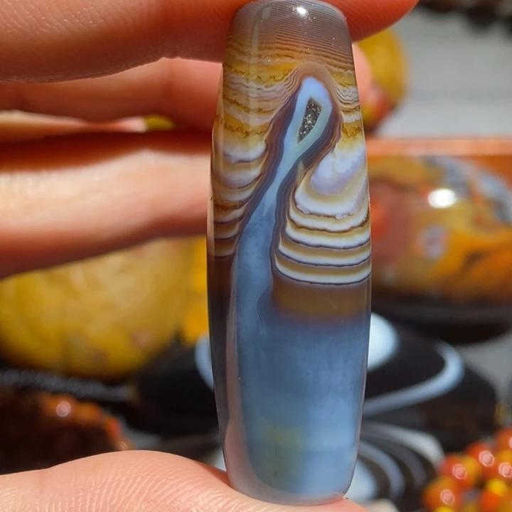 玛瑙/玉髓未镶嵌颈饰