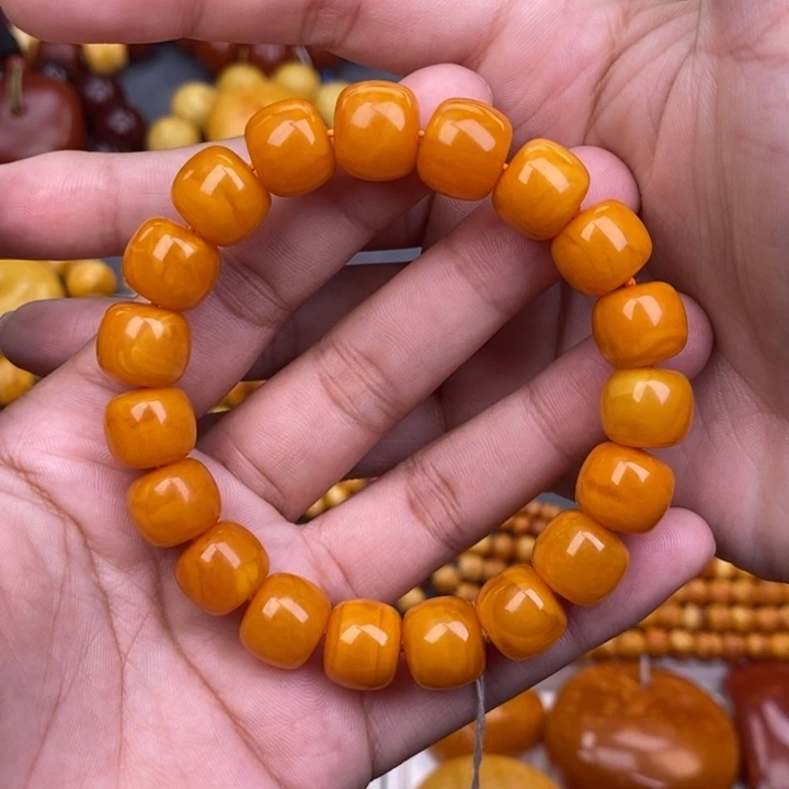 琥珀未镶嵌裸石蜜蜡L