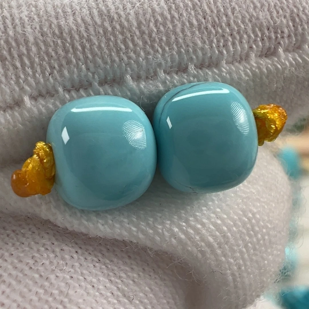 未镶嵌绿松石配饰6.8mm