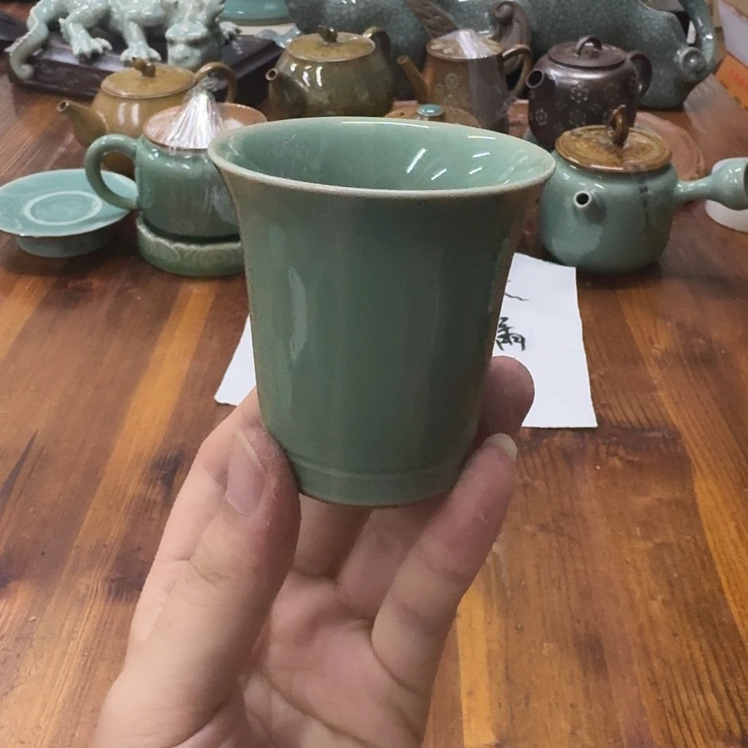 小仲青瓷茶器微瑕3350