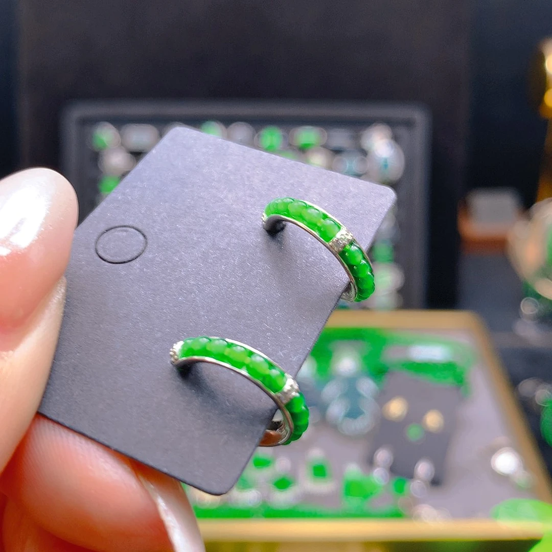 未镶嵌戒指翡翠天然翡翠