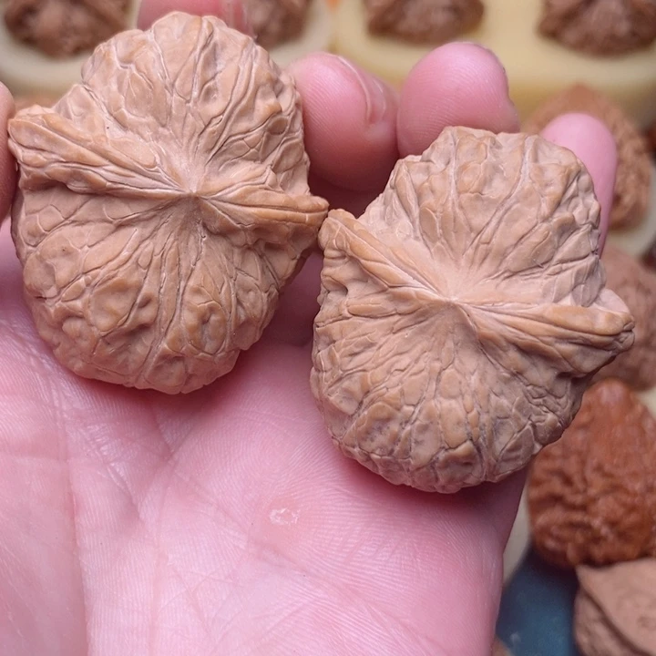 把件文玩核桃边42肚48全品南瓜金蟾飞蛇