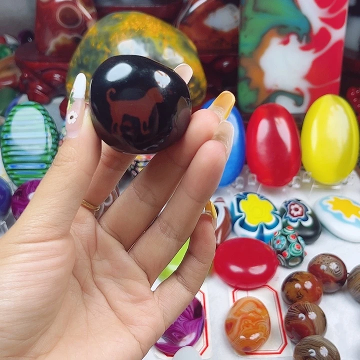 未镶嵌耳饰玛瑙/玉髓