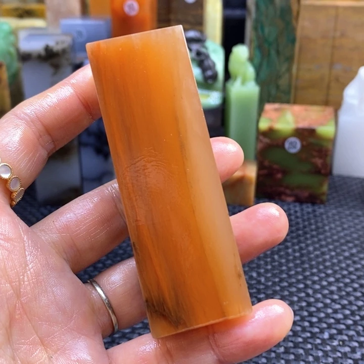 青田石M***美青田石印章石