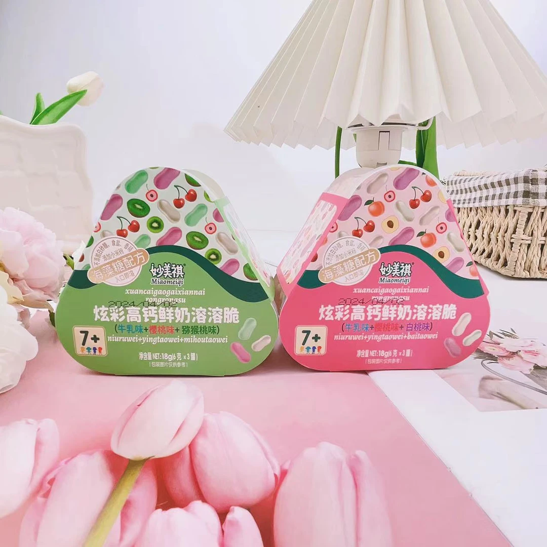 妙美祺  炫彩高钙鲜奶溶溶脆4014