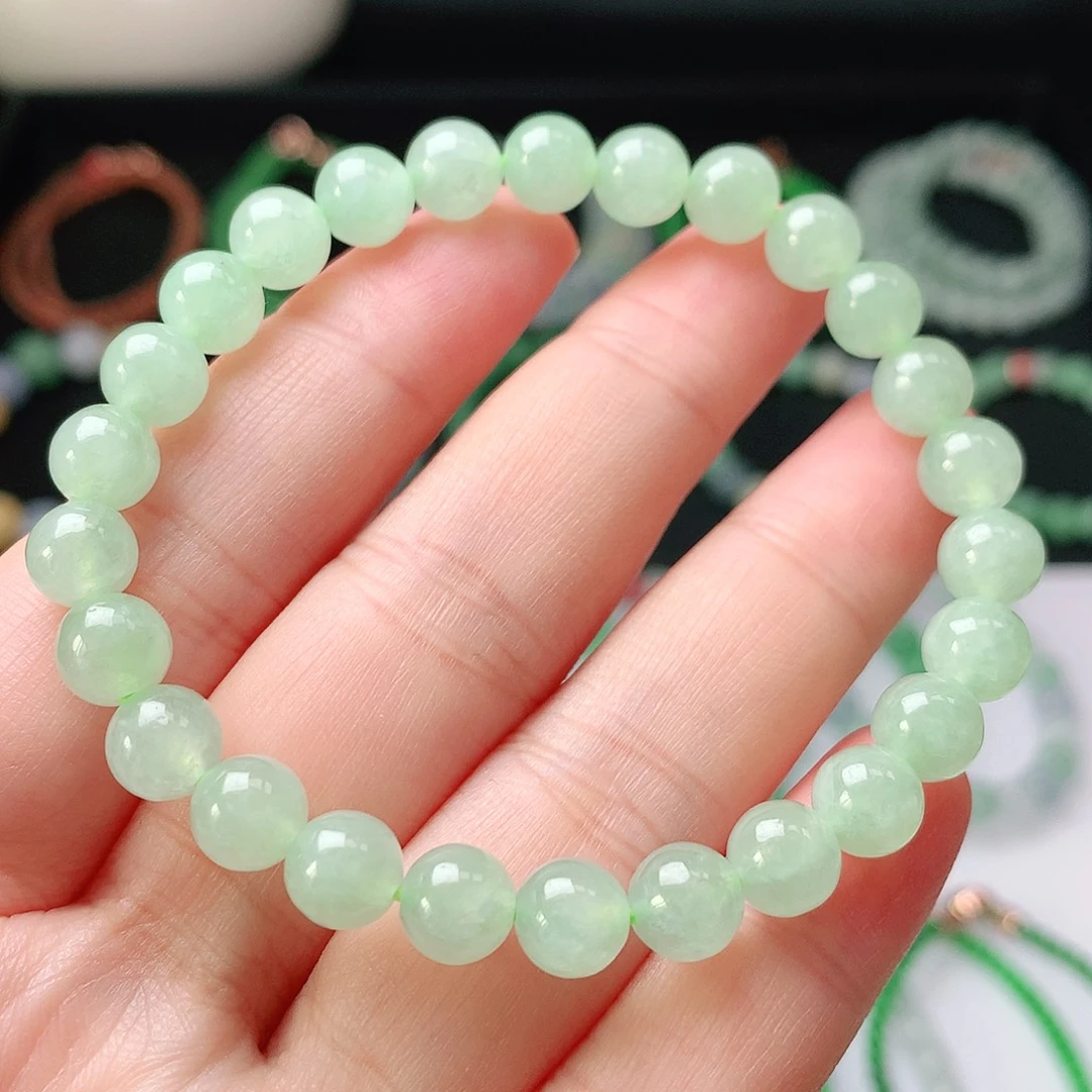 翡翠未镶嵌手链翡翠
