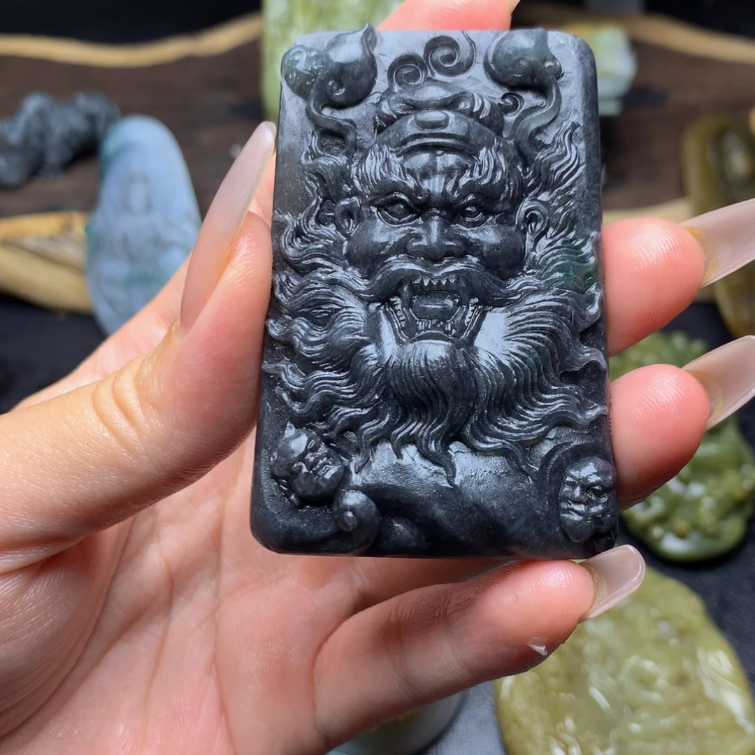 琅***川定制翡翠未镶嵌翡翠