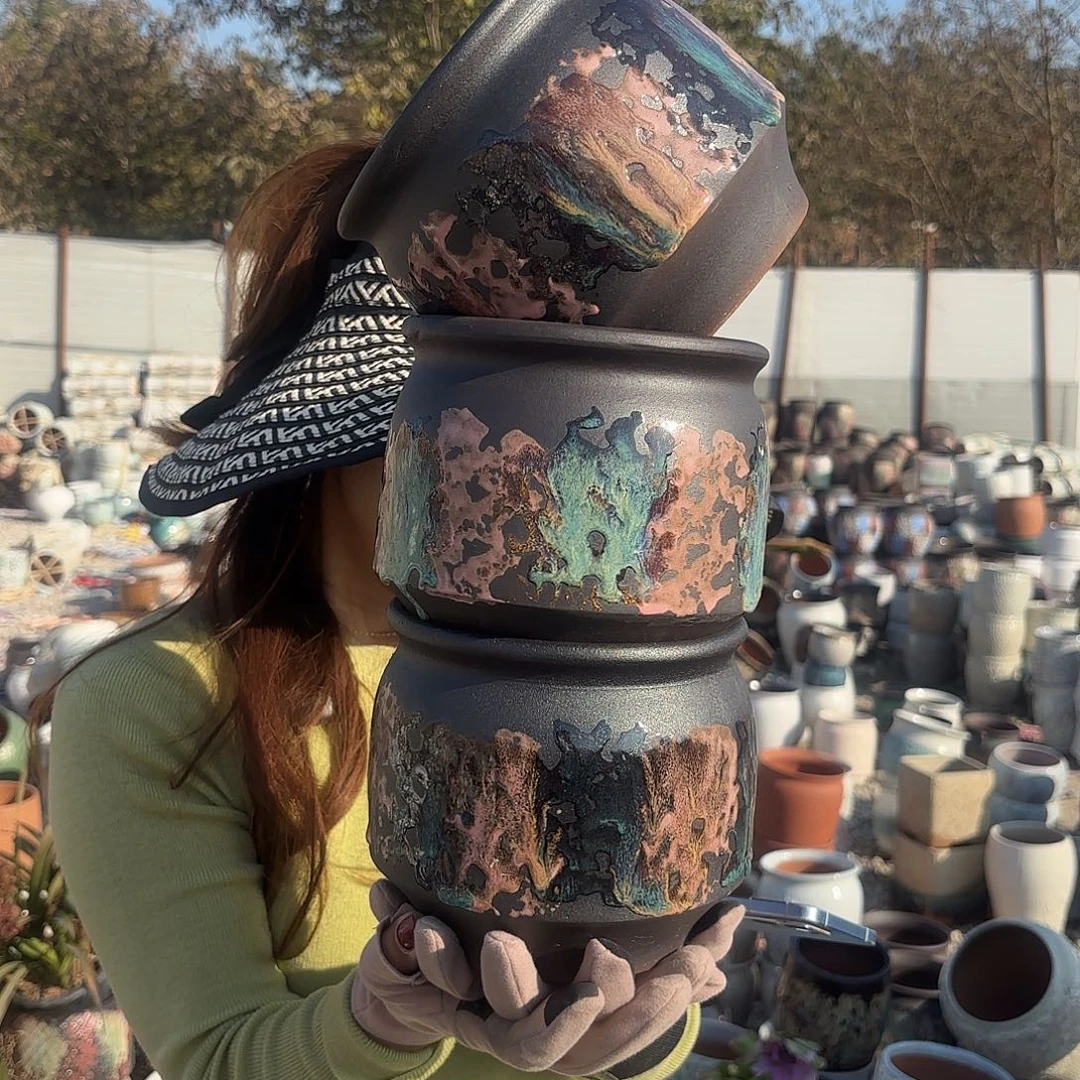 油画口径15高度15三个油画