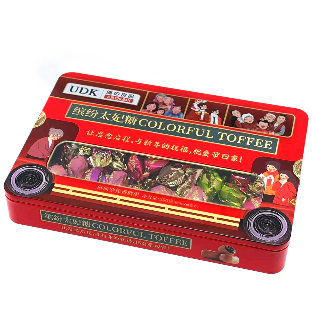 年货礼盒缤纷太妃糖300g