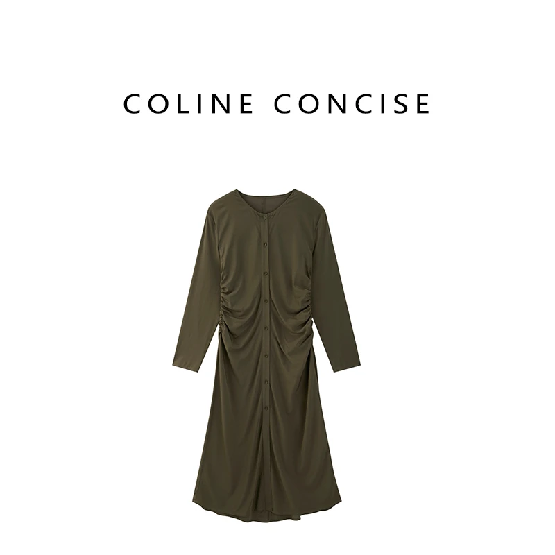 COLINE CONCISE 25SS小众设计感连衣裙显瘦