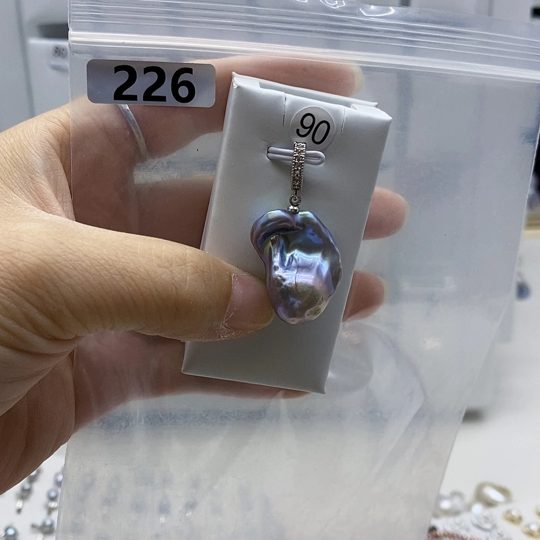颈饰合金淡水珍珠