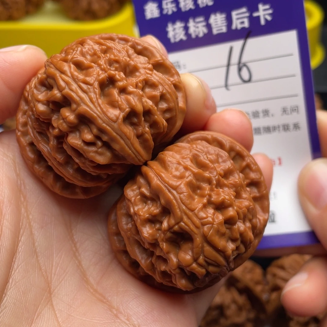 文玩核桃把件球白狮子43尺