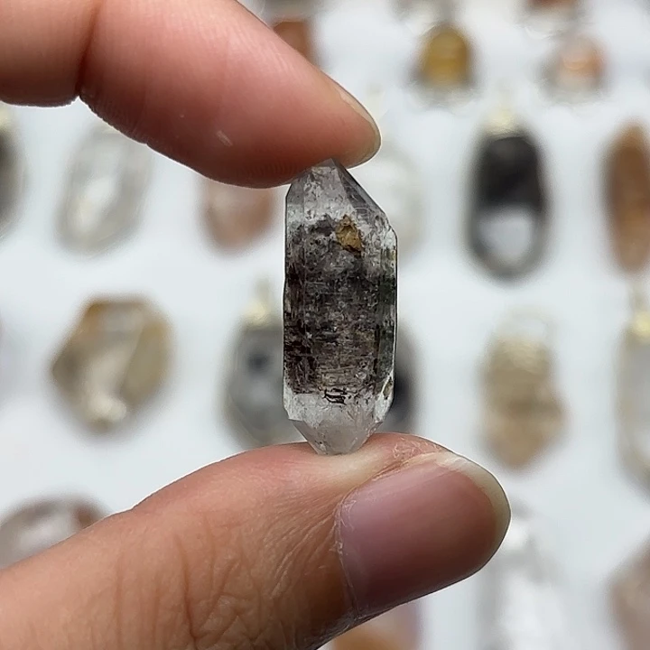 未镶嵌水晶颈饰闪灵钻26mm+