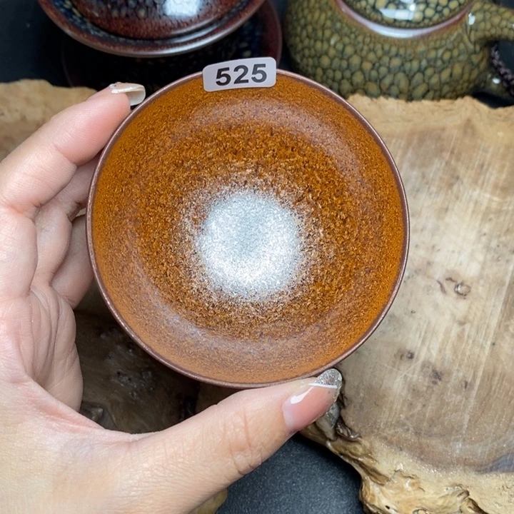 茶盏建窑建盏主人杯525