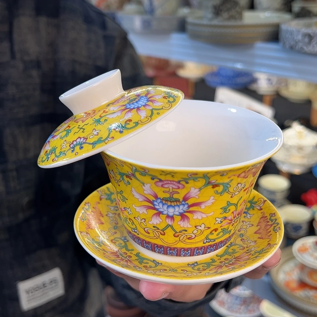 盖碗很漂亮我很喜欢