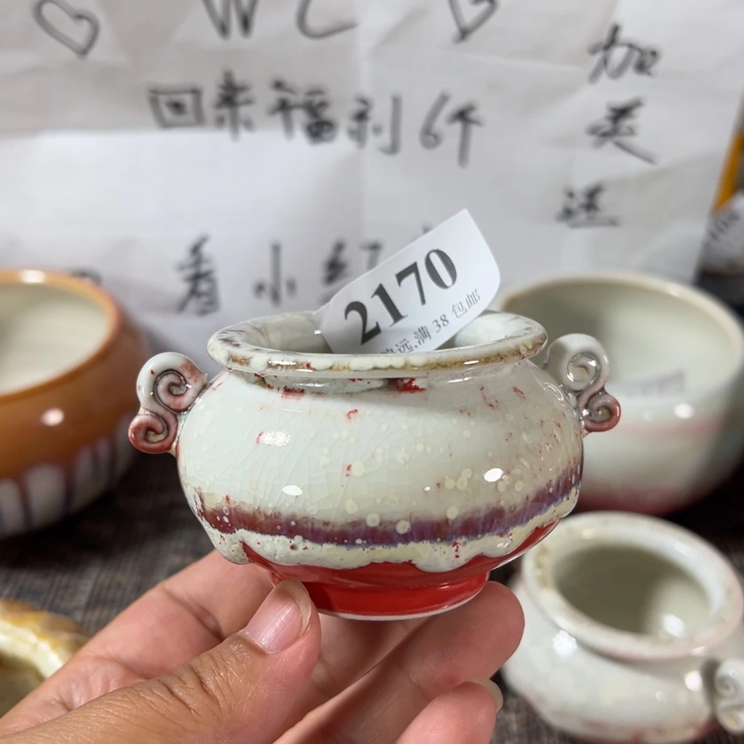 口5 手工花盆满30包邮