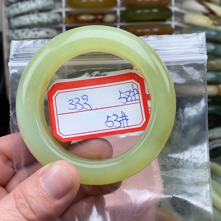 未镶嵌蛇纹石玉手绳