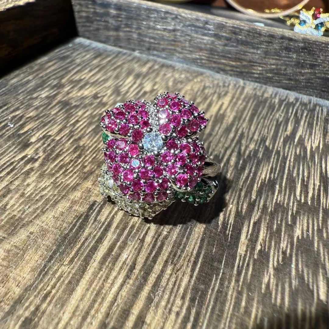 【国检证书+运费险】收藏级 红宝石戒指-B859