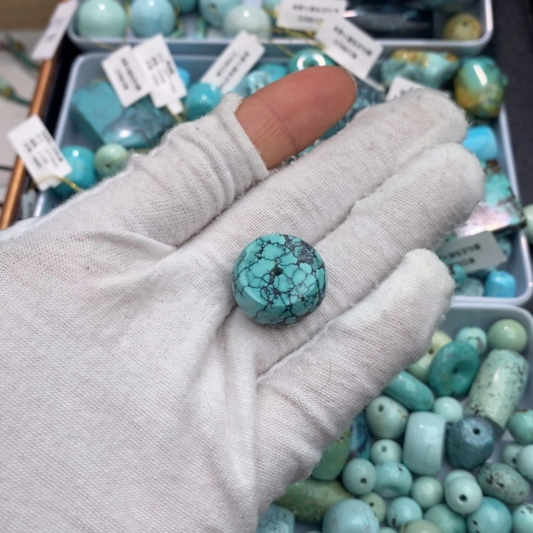 未镶嵌绿松石卡18墩子