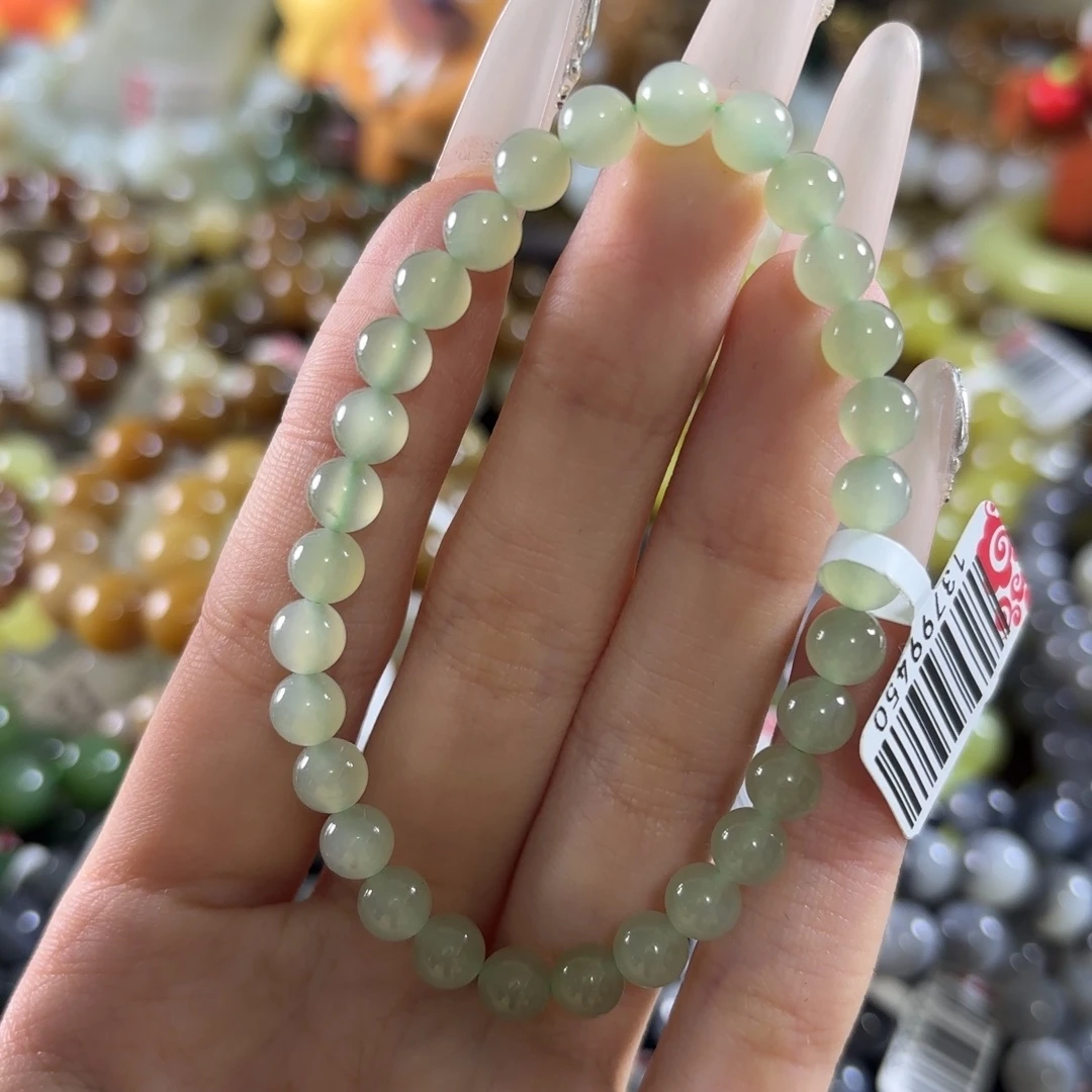 和田玉未镶嵌手链475