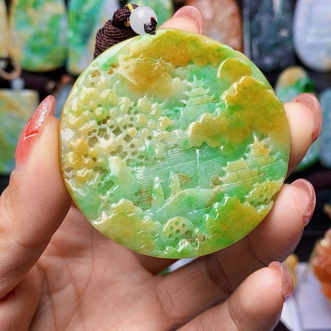 定制翡翠未镶嵌翡翠A货一物一证