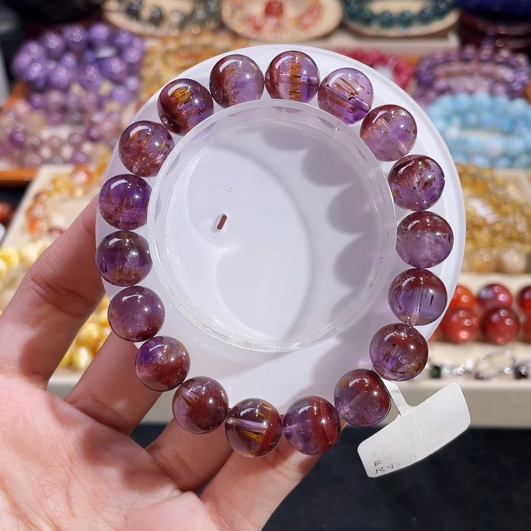 未镶嵌水晶手链半盆极光11.