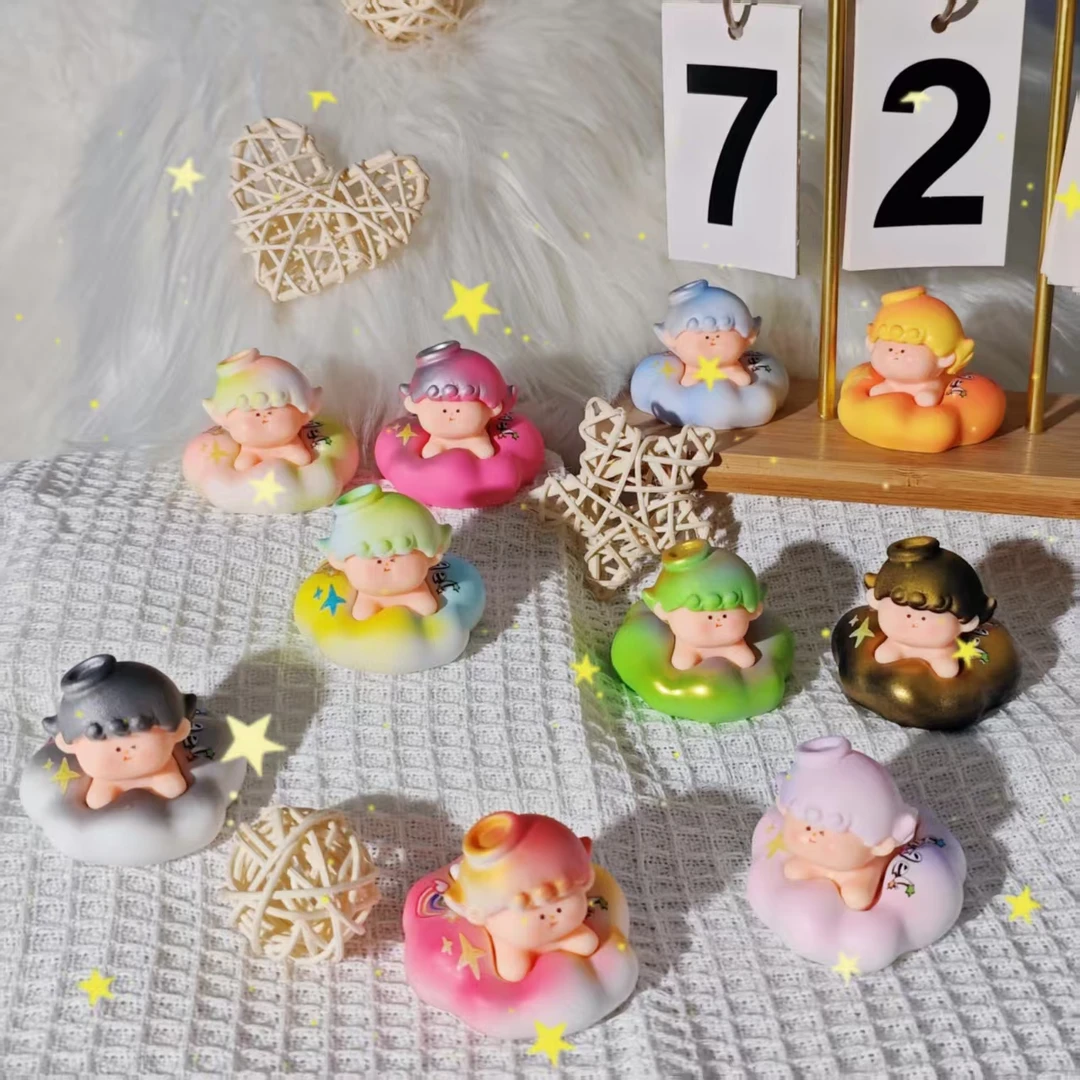 【全新二代云端天使】手感漆二代云端天使可爱树脂diy摆件挂件