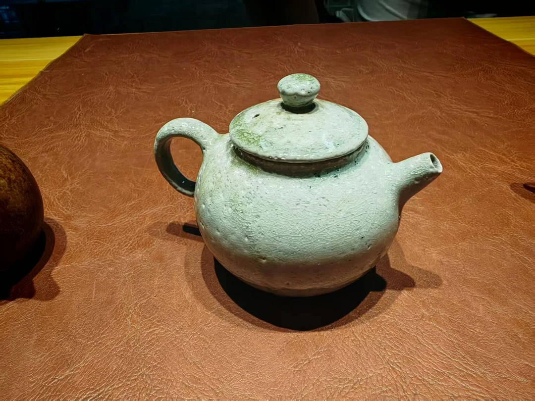 奢瓷茶器柴烧郭锦山窑宝茶壶