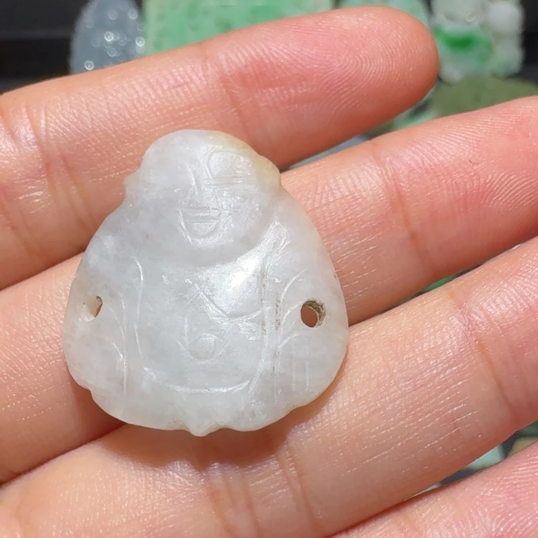 晨***翡翠未镶嵌颈饰111