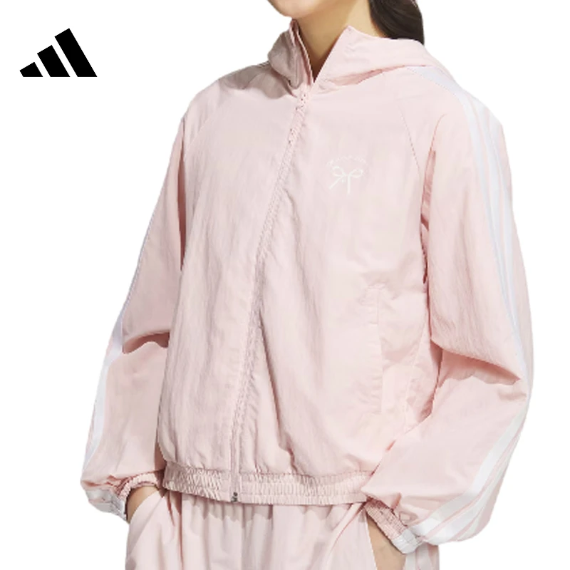 【流光风】adidas阿迪达斯女子运动休闲夹克外套JY7592