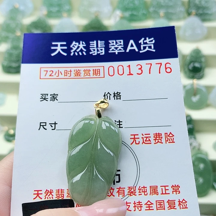 颈饰未镶嵌翡翠吊