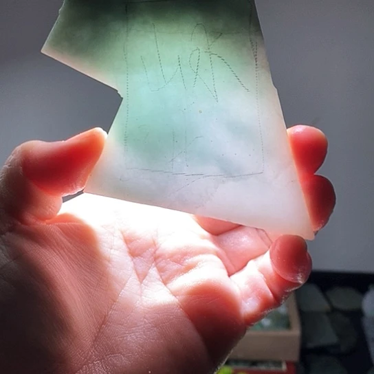 翡翠散珠边角料01