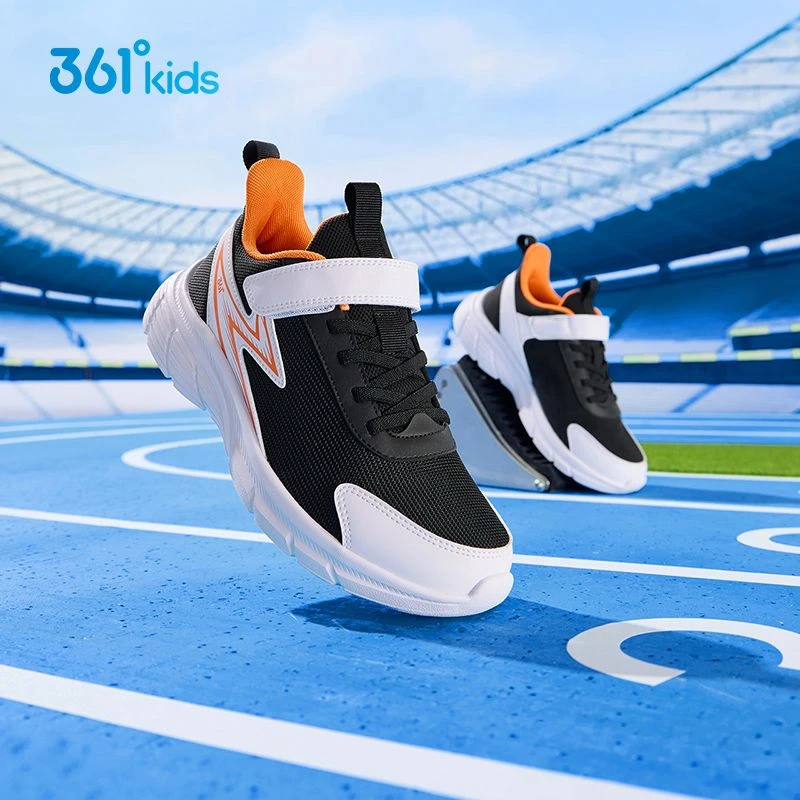 361°kids夏季新款网面儿童透气运动鞋轻便跑鞋时尚百搭高弹跑鞋