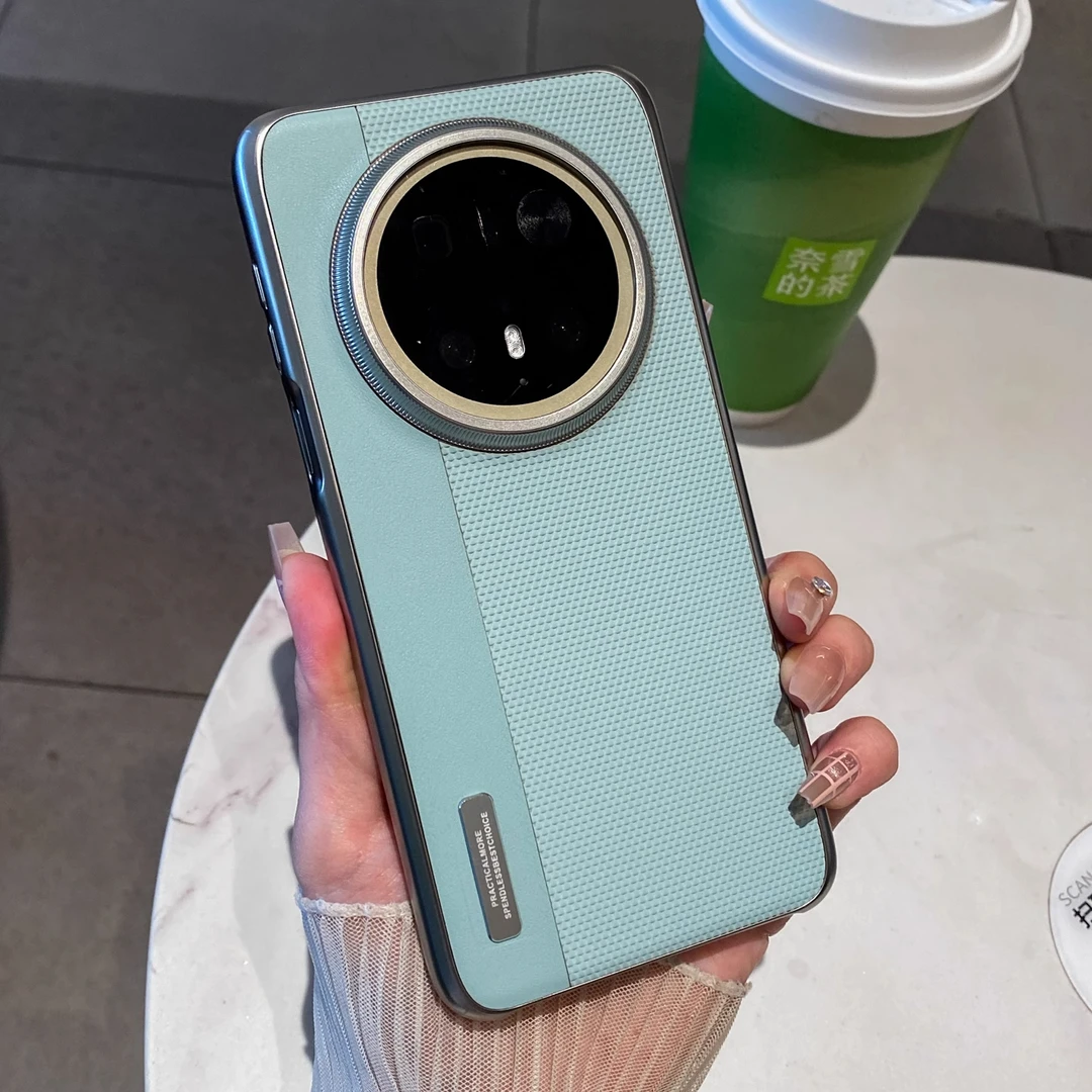 适用华为mate70手机壳mate70pro高端皮质mate60pro新款商务60防摔