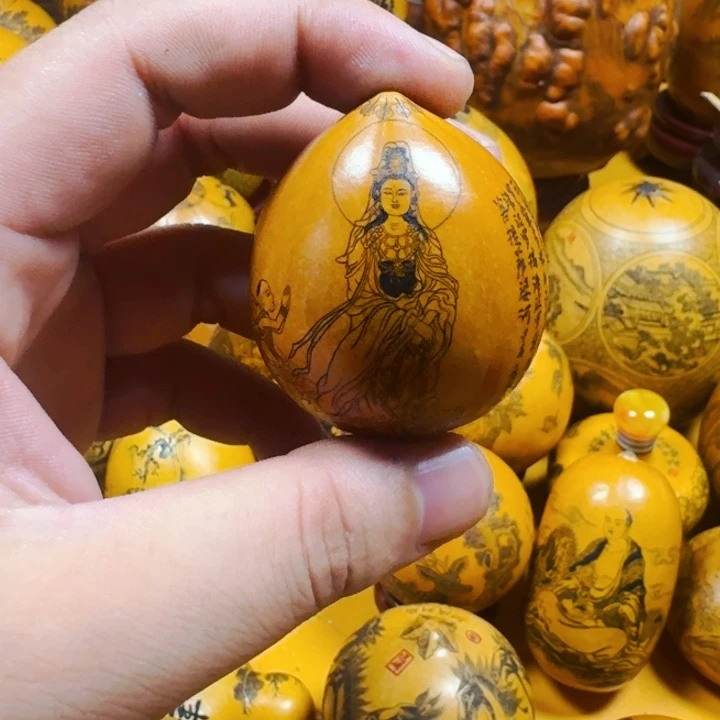 红***点香榧木李玉海老师作品