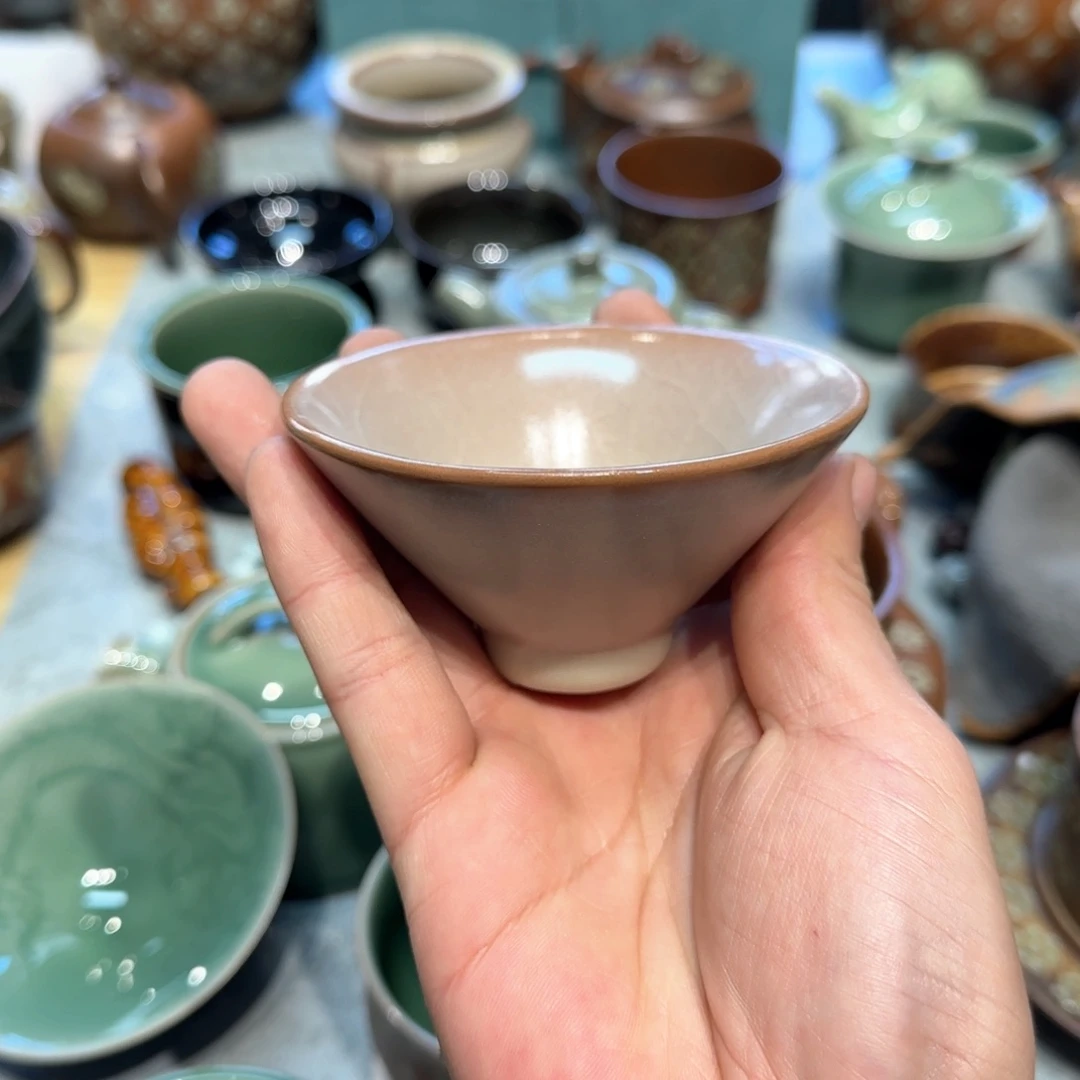 小金茶具青瓷茶器
