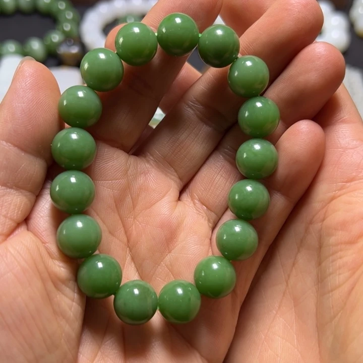 和田玉手串未镶嵌