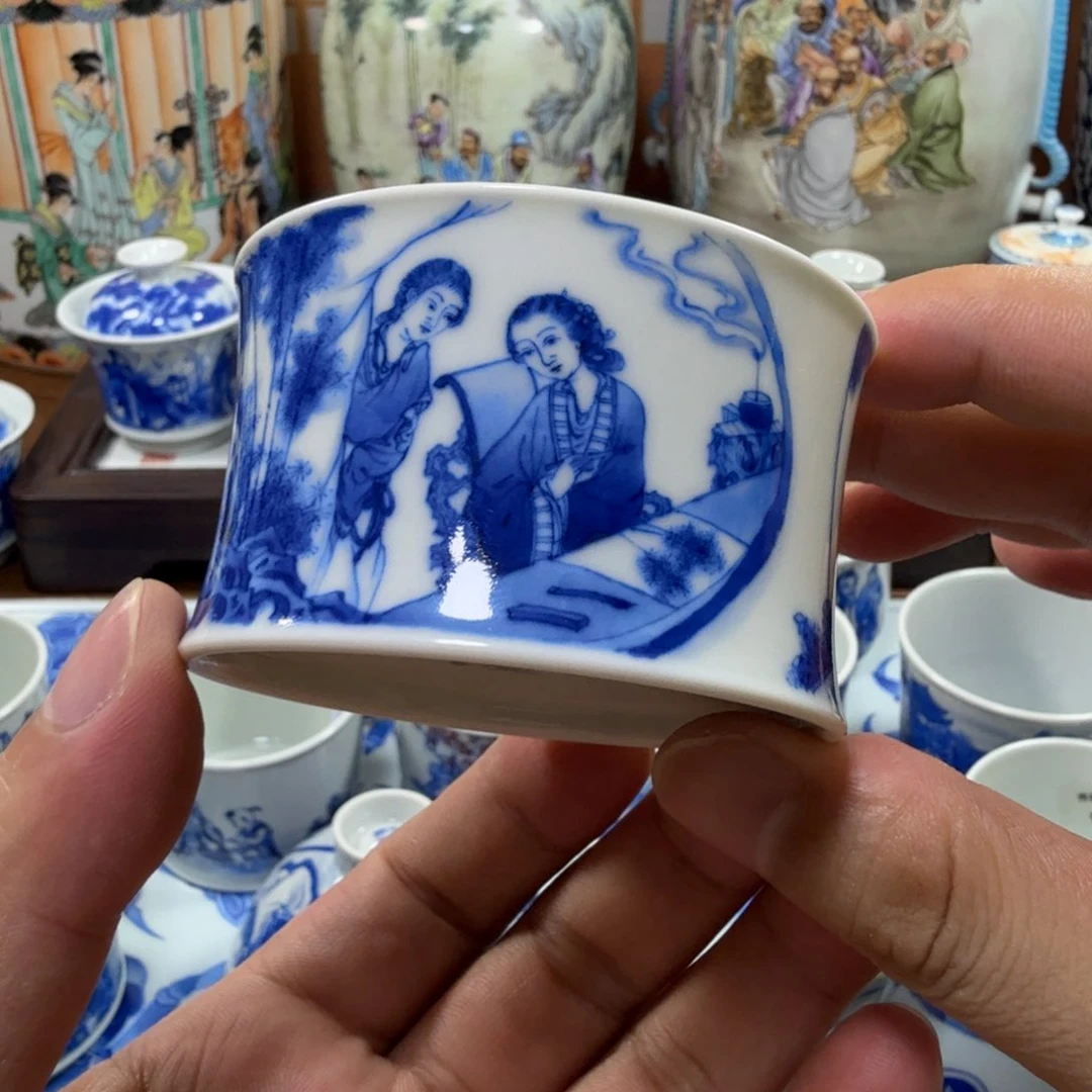 聽***ⁱ全手工全手绘陶瓷