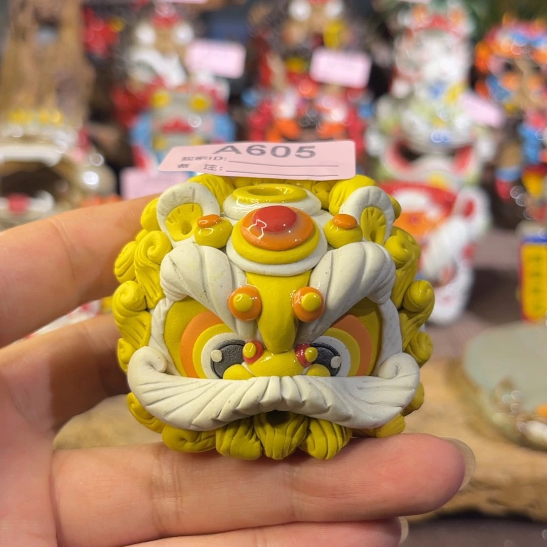 泥塑纯手工茶宠摆件
