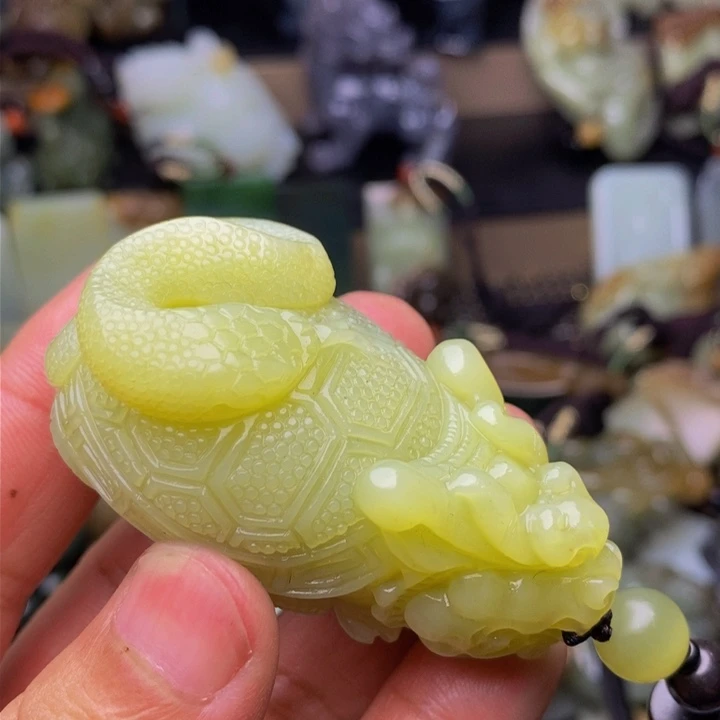 和田玉把件未镶嵌