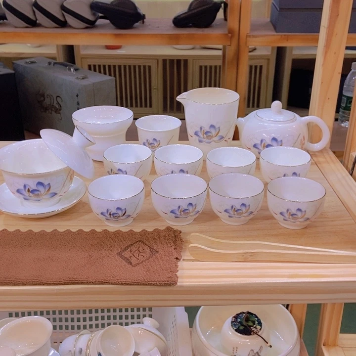 毕业套装茶壶盖碗全家福