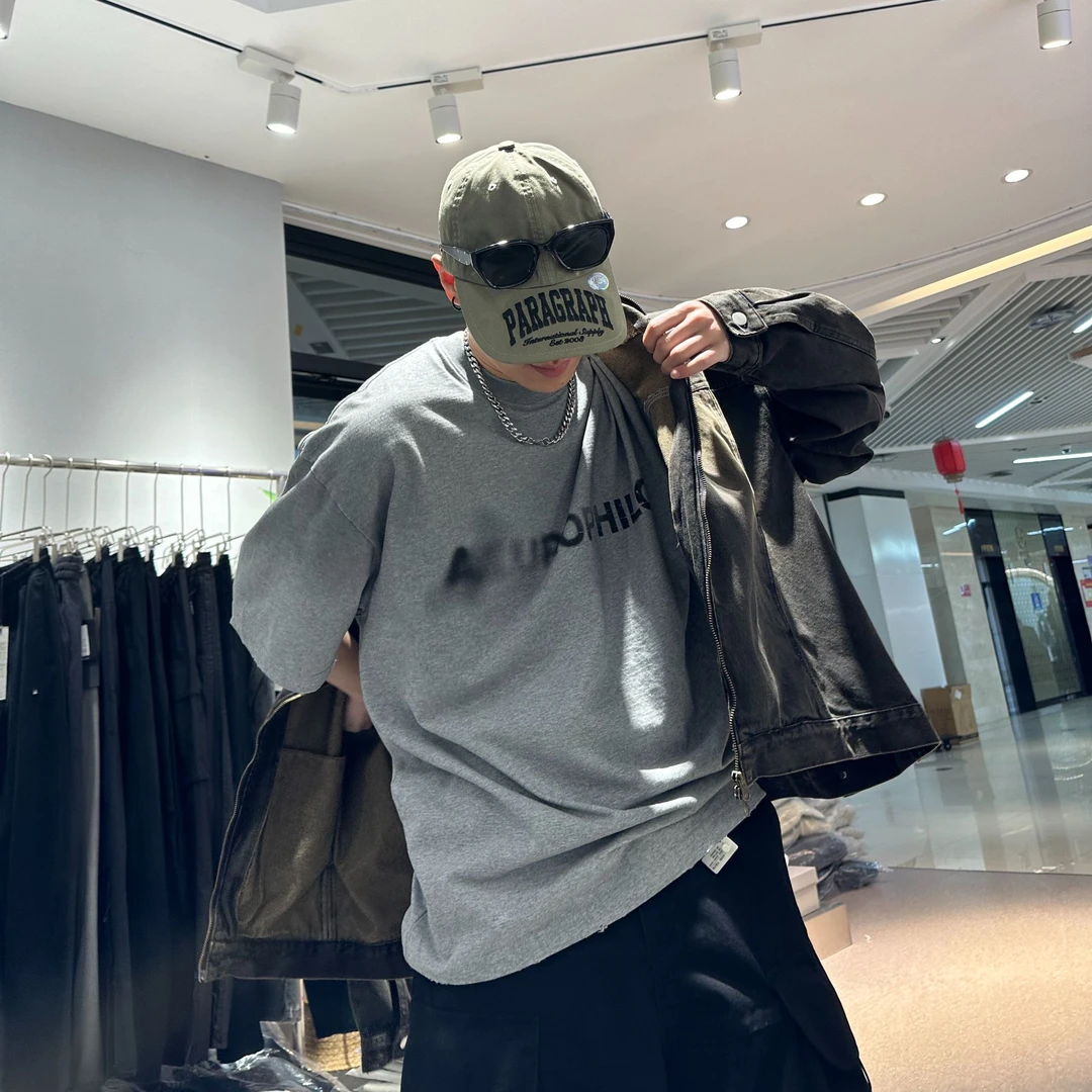 个性原创虚幻字母百搭短袖