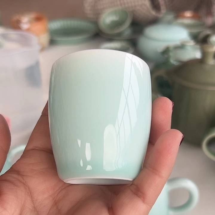 小米茶器龙泉青瓷