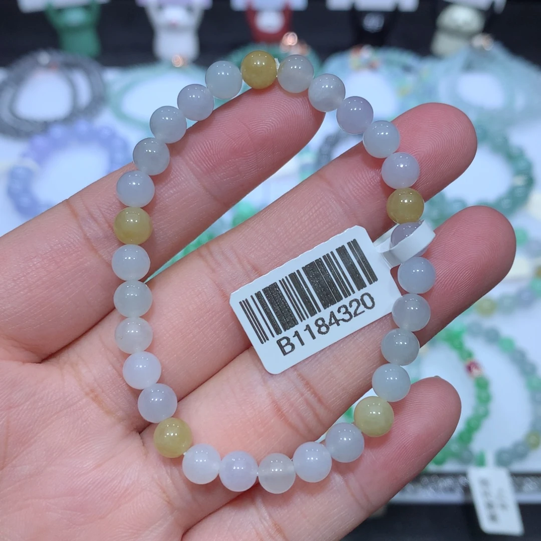 翡翠未镶嵌手串天然