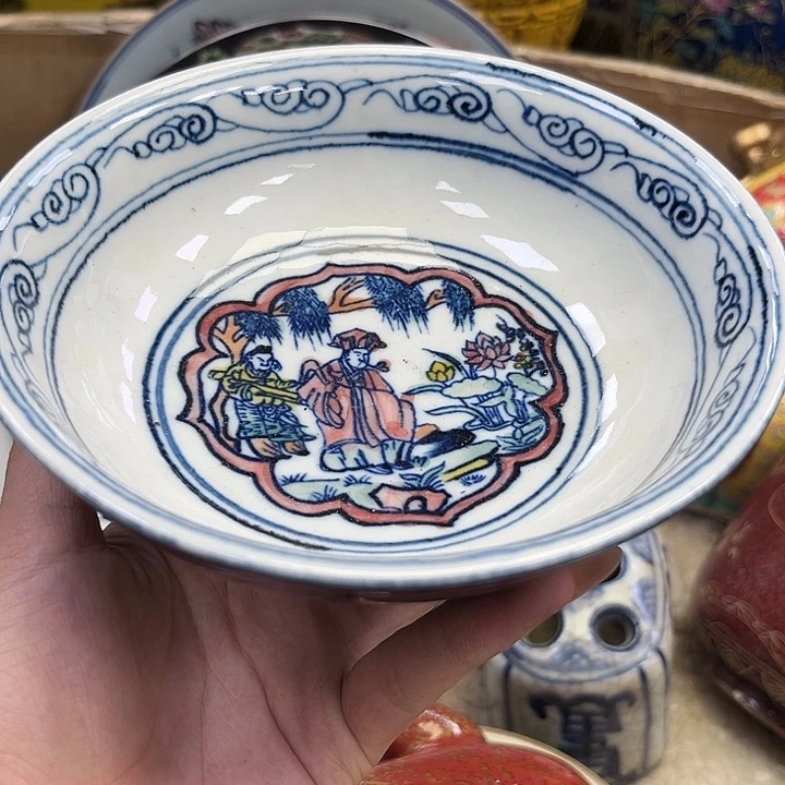 瓷片瓷器摆件 瓷器摆件