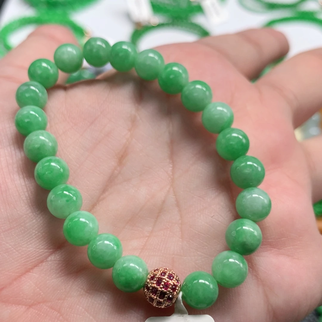 未镶嵌手链翡翠翡翠