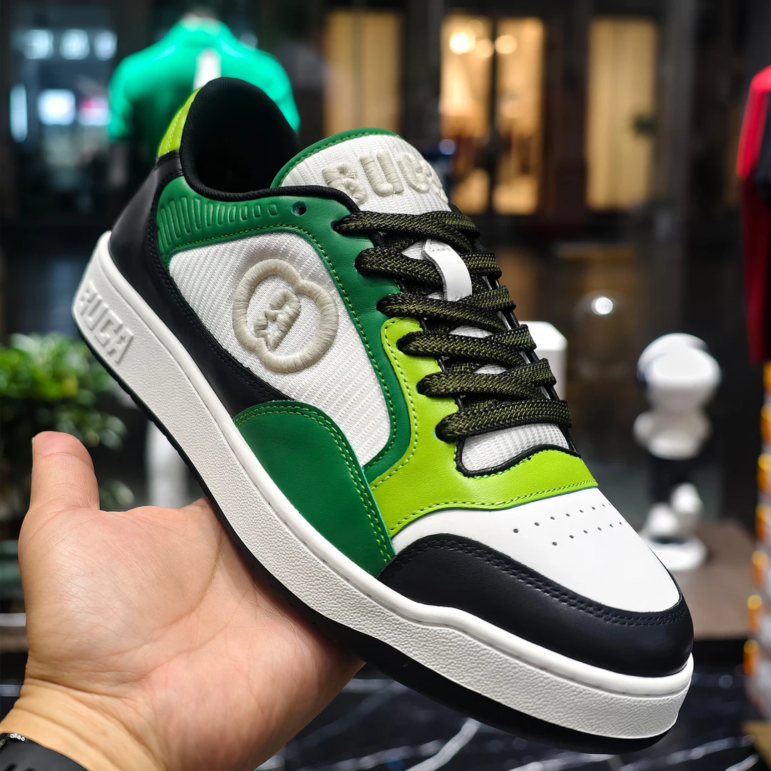 【皇嘉名品】斯丹sidan新款男士真皮拼色时尚潮流百搭休闲低帮板鞋