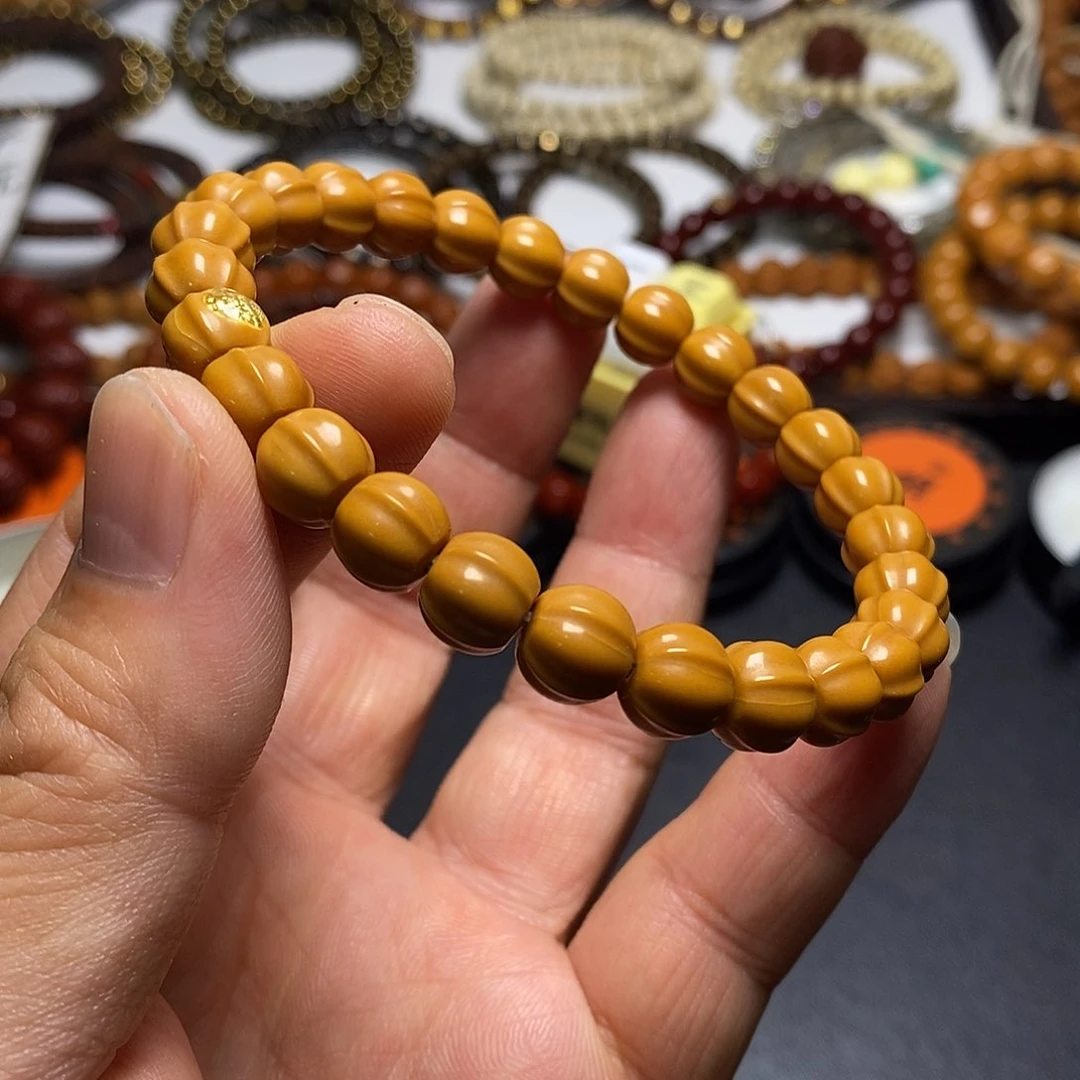 猴头核桃手串全品9左右鲨鱼鳍超小57号