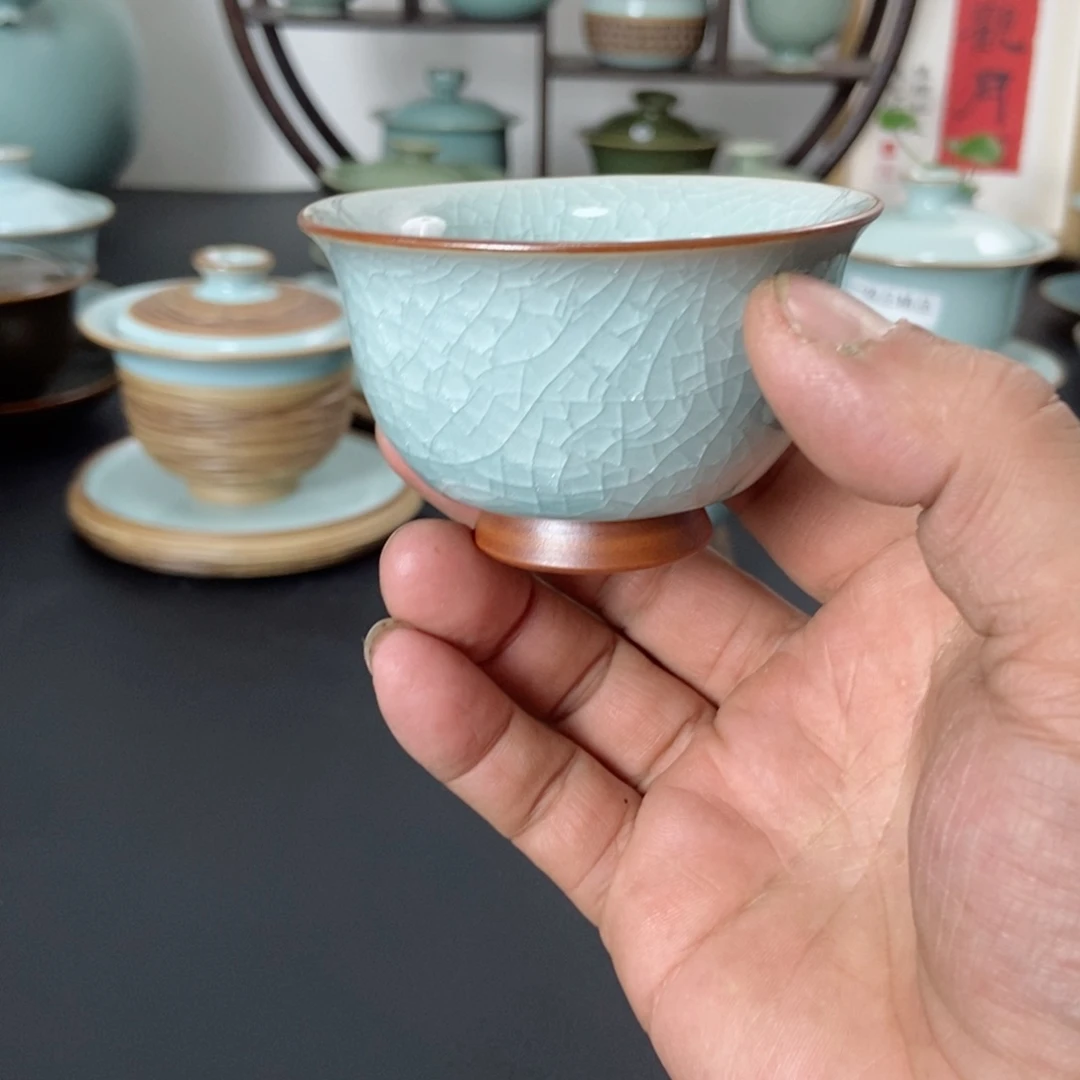 一级品冰花小压手杯