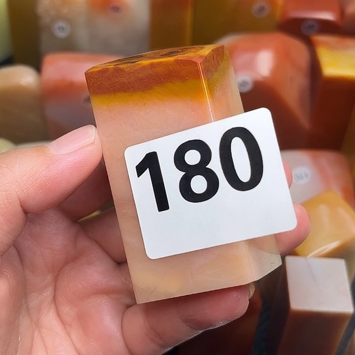 老挝石大**浪老挝保利石印章